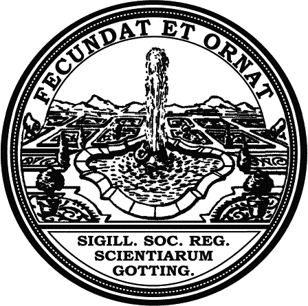 Seal of the Göttingen Academy of Sciences and Humanities